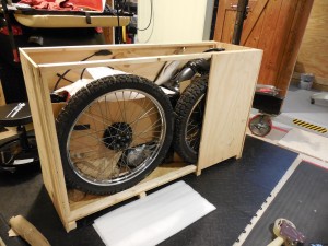 Bike crating services, shipping